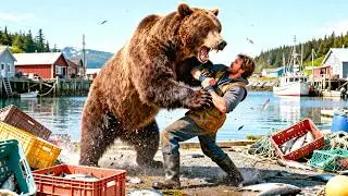 Grizzly Bear Attacks Fishing Village in Alaska on August 9th, 2025
