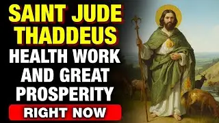 💖Prayer to SAINT JUDE THADDEUS 🙏 for work, health, and the economy
