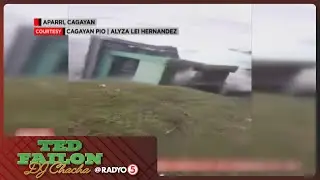 Ilang istraktura at pananim sa Cagayan, nawasak ng Super Typhoon #LeonPH