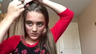 Double French braid tutorial and meet Ella!