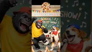 Uyamma Song | Monkey, Dog & Cat School Performance#school talent show