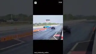 @trlrace Boosted Mustang almost WRECKS Boosted LAMBO at TX2k
