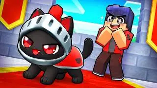Becoming a ROYAL BABY KITTEN in Minecraft!