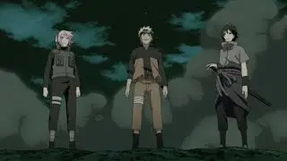 Minato e Sasuke chegam na guerra I Time 7 se re&uacute;ne novamente!