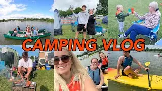 FAMILY CAMPING VLOG! Come Camping With Us | Allerthorpe Lakeland Park