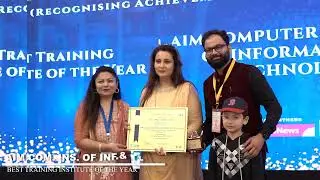 Firoz Khan's AIM Computer Institute Wins Best Training Institute of the Year at EIA 2024