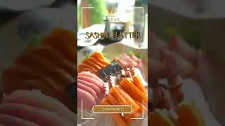 🍣✨ Art on a plate: the ultimate sashimi platter!