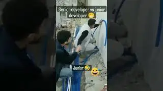 Senior vs junior || #reaction #viral #shorts