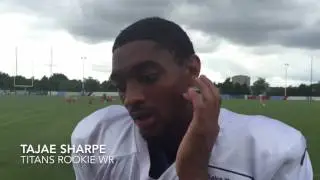 Tajae Sharpe On His Work Ethic & Early Success