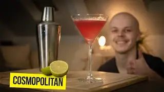 Comment faire un COSMOPOLITAN | Célèbre COCKTAIL à base de vodka | Ça va secouer !