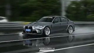 Beast mode activated. The BMW M3 G80 with a SOOQOO carbon fiber kit, available now from AEROCARBONUK