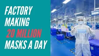 [FACE MASK]How face mask are made?Biggest Mask Factory in china.