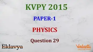 KVPY 2015 SA Physics  Part I  Question 29 Answer C Thermodynamics P-V graph Abhishek Sir