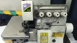How to Make Elastic Rubber|How to Keep Eastic for Pants|Indian Over Lock Machine💲