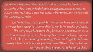 Nevada Title Loans