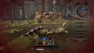 2 Sarcos vs 2 Spinos + Conca - Path of Titans (Nat Hist) 