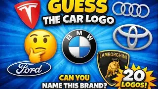Угадай марку автомобиля по логотипу | Викторина из 20 логотипов | @Ecoquizoffical @QuizBlitz_