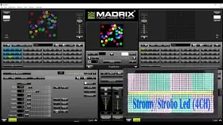 TUTORIAL KONEKSI MADRIX TO STROBO LED STROMY ( 4, 11,32,39 CH)