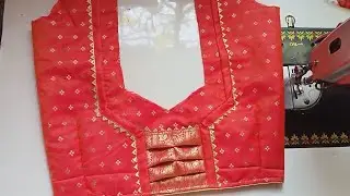 latest blouse back design cutting and stitching #latestblousedesign #desidesigner