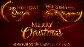 Christmas Titles (Best After Effects Projects)
