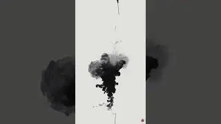 Satisfying watch... Ink in Motion / Ink in Water #shorts #shortsvideo
