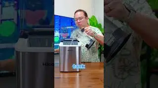 Портативный льдогенератор Hicon (Филиппины), производитель льда из нержавеющей стали, 15 кг/24 ч,...