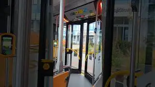 Bus Doors Closing - Solaris @ Ostrava - Czech Republic #bus #busdoor #shorts