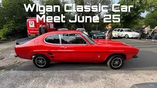 Wigan Classics Car meet June 2025