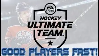 How to get GOOD players FAST in NHL 18 HUT