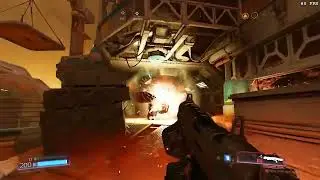 Doom 2016 Go to The Lazarus Facility mission clip