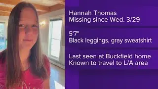 Buckfield teen, 14, reported missing