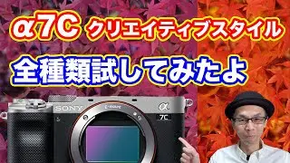 【α7C】14種類のクリエイティブスタイルを風景写真で使ってみたよ【SEL24105G】