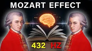 Mozart Effect at 432Hz | Gentle Focus Music to Reduce Anxiety While Studying