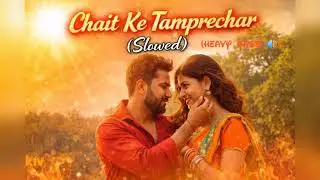 Chait ke tamprechar | (Slowed & Reverb) | Heavy Bass 🔊 | bhojpuri song | R1V #promod_premi_yadav 