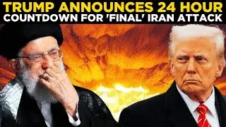TRUMP LIVE | Trump&rsquo;s BIG U.S Vs Iran War Announcement HOURS Before Attack?  | US NEWS LIVE | IRAN