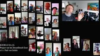 KOOR-O-NA-project (2) van het JeroenBosch Koor onder leiding van Paul van Gulick; Juli 2020