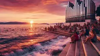 Zen meditation 'The Sea Organ Of Zadar'