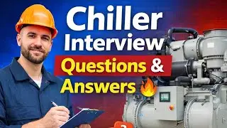 Chiller Interview Questions & Answers 🔥 | HVAC Field Experience Q&A | AC Technician