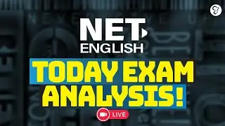 📍NET ENGLISH - TODAY EXAM ANALYSIS | NET ENGLISH EXAM | UGC NET EXAM 2025