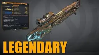Borderlands 3 LEGENDARY - WOODBLOCKER SNIPER RIFLE