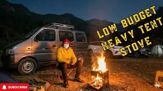 BEST WOOD STOVE FOR CAMPING || MY VAN LIFE WITH EECO CARAVAN | #stove #camping #review #nature 