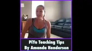 PiYo Lesson 34 - HEAT BUILDING - How to teach - by Amanda Henderson