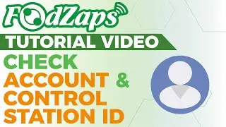 Check Account & Control Station ID【FoodZaps Tutorial Video】Tai Yong Seng_Sabah Dealer