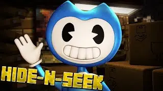 BENDY IN COLOR?! Minecraft Bendy HIDE N SEEK
