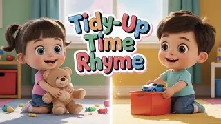 &ldquo;Tidy-Up Time Song &ndash; Let&rsquo;s Clean and Sing Together!&rdquo; | GFXJM #KidsRhymes #PixarStyleAnimation #gfxjm