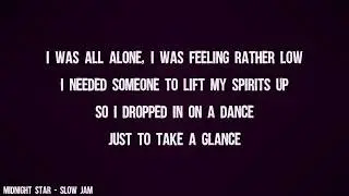 Midnight Star - Slow Jam (Lyrics Video)