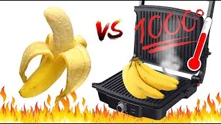 EXPERIMENT ✪ 1000° VS Bananas