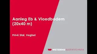 Timelaps aanleg Eb en Vloedbodem te Veghel