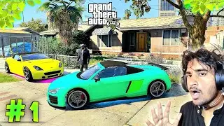 FRANKLIN STEALING 2 LUXURY SPORTS CAR | GTA 5 MANIKPLAY #1