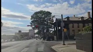 Mesa street going to Downtown El Paso TX